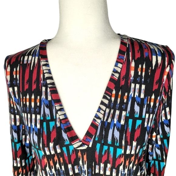 Tart Super Soft Jersey Dress with Multicolored Designs Small - Picture 2 of 14